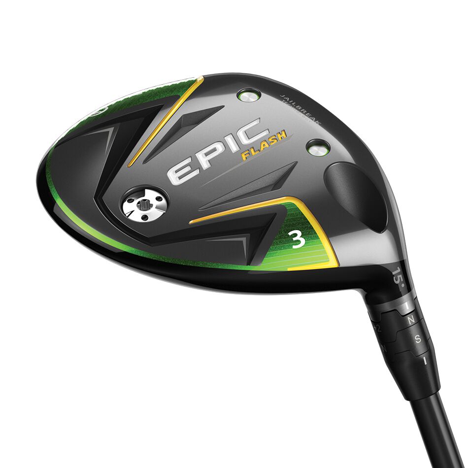 LEFT HANDED CALLAWAY EPIC FLASH TOUR CERTIFIED FAIRWAY 5 WOOD GRAPHITE 5.5 STAND - Picture 1 of 2