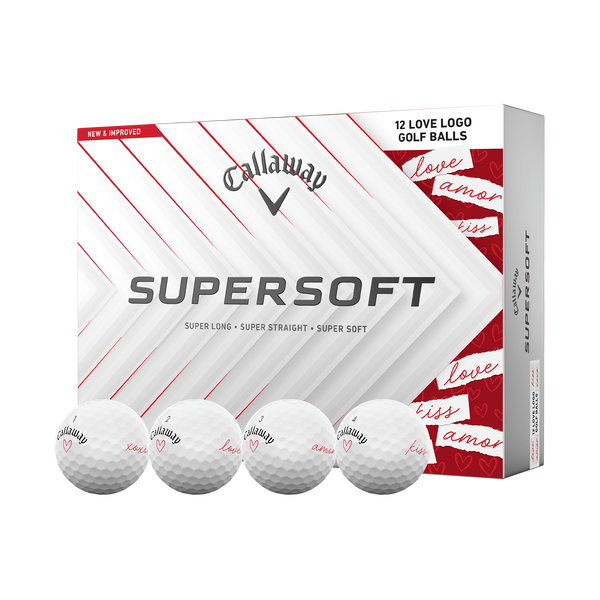 Supersoft Love Golf Balls Technology Item