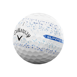 2023 Super Soft Blue Splatter Overrun Golf Balls