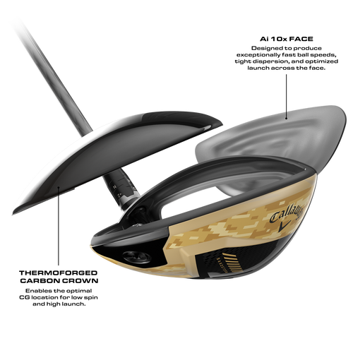 Elyte Sandstorm Triple Diamond Driver - View 8