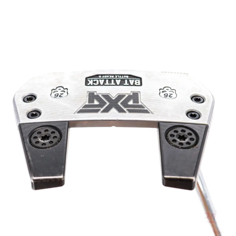 PXG Battle Ready II Bat Attack Heel Shaft Putters