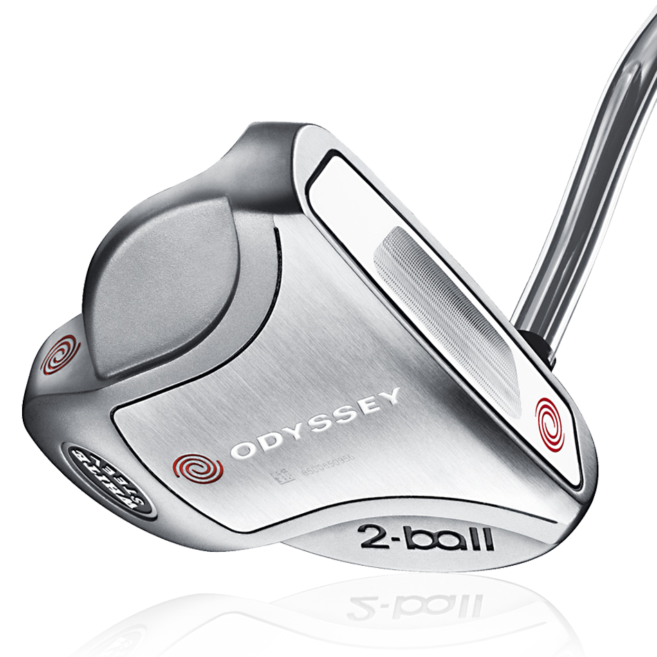 Odyssey White Steel 2-Ball Putters image 1