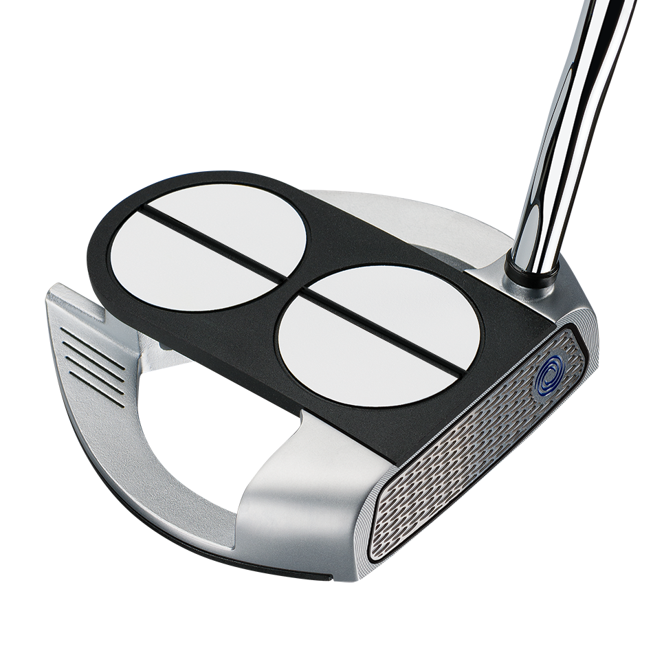 Odyssey Works 2-Ball Fang Lined w/ SuperStroke Grip Putter image 1