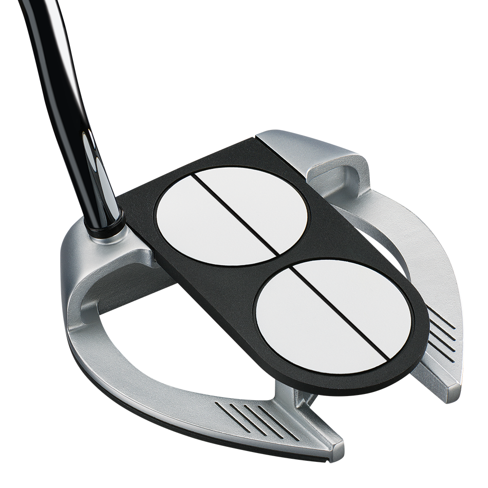 Odyssey Works 2-Ball Fang Lined w/ SuperStroke Grip Putter image 5