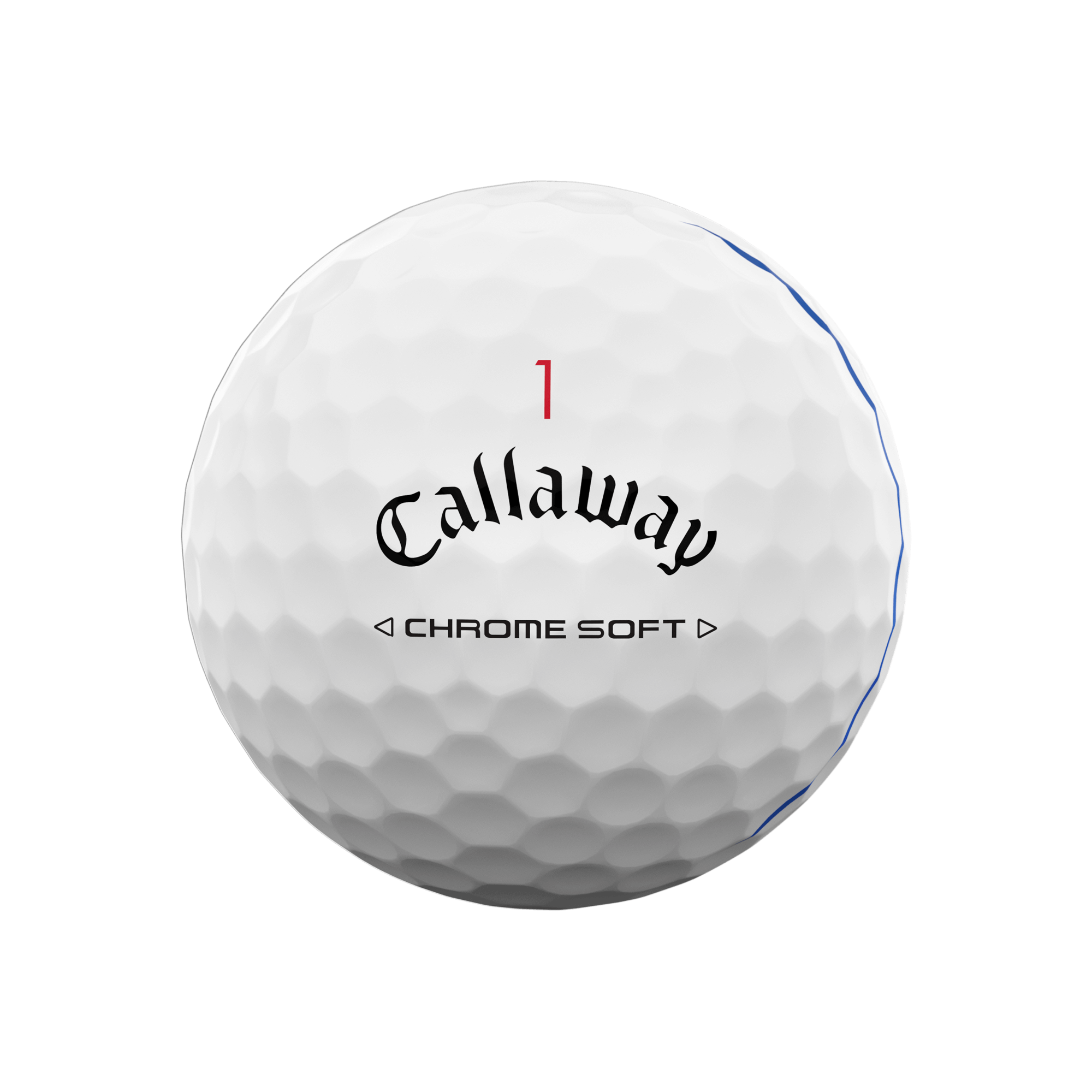 2024 Chrome Soft Triple Track Overrun Golf Balls image 2