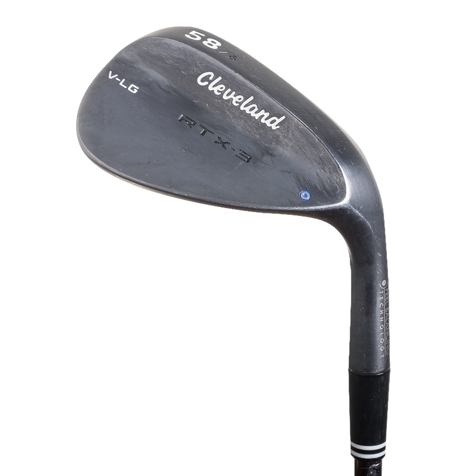 Cleveland RTX-3 Black Satin Wedges image 1