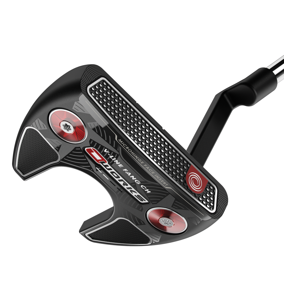 Odyssey O-WORKS V-LINE FANG CH パター　カバー付き Odyssey Odyssey O-Works V-Line Fang CH Putter (non-SuperStroke