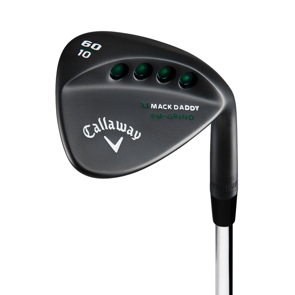Callaway Golf Mack Daddy PM-Grind Matte Black Wedges | Callaway