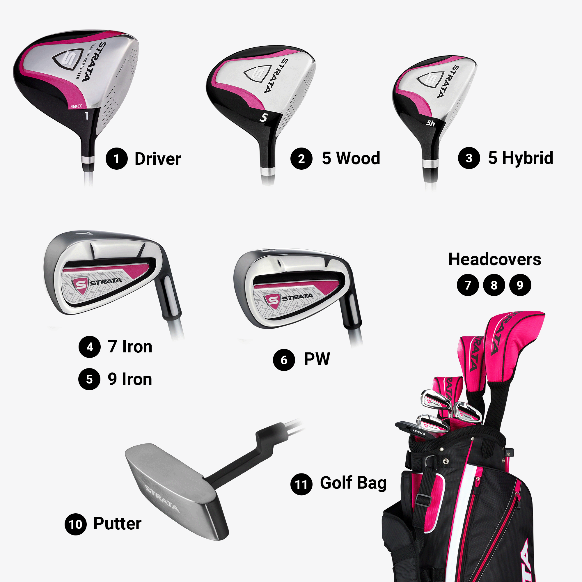 Women’s Strata 11-Piece Complete Set image 3
