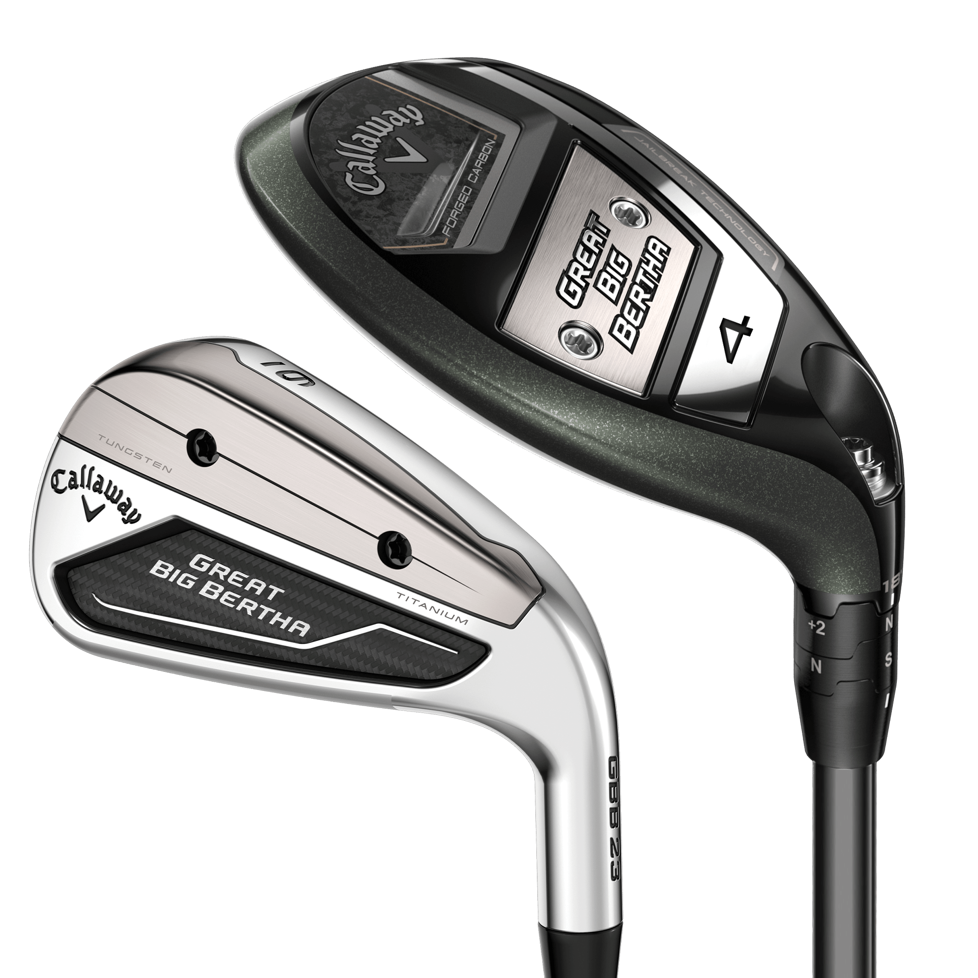 Great Big Bertha Irons/Hybrids Set image 1