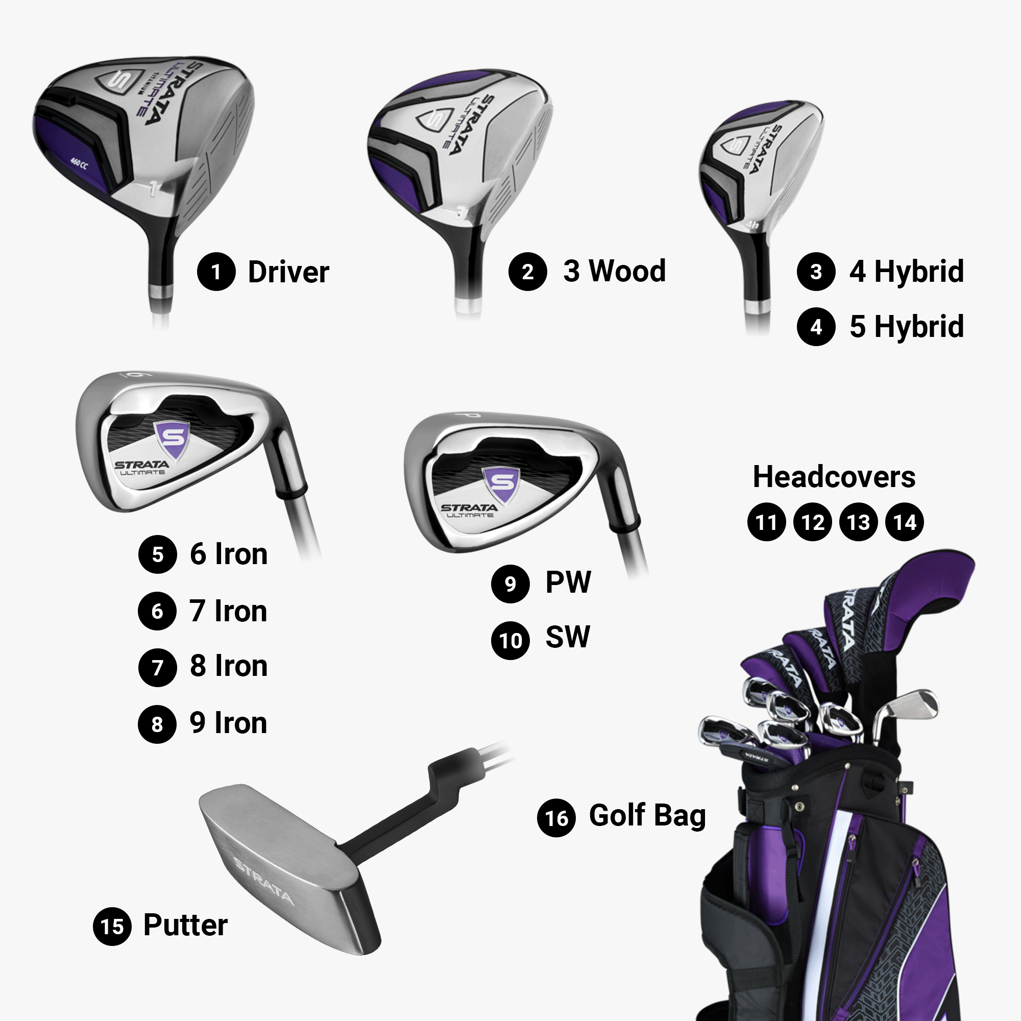 Women’s Strata Ultimate 16-Piece Complete Set image 3