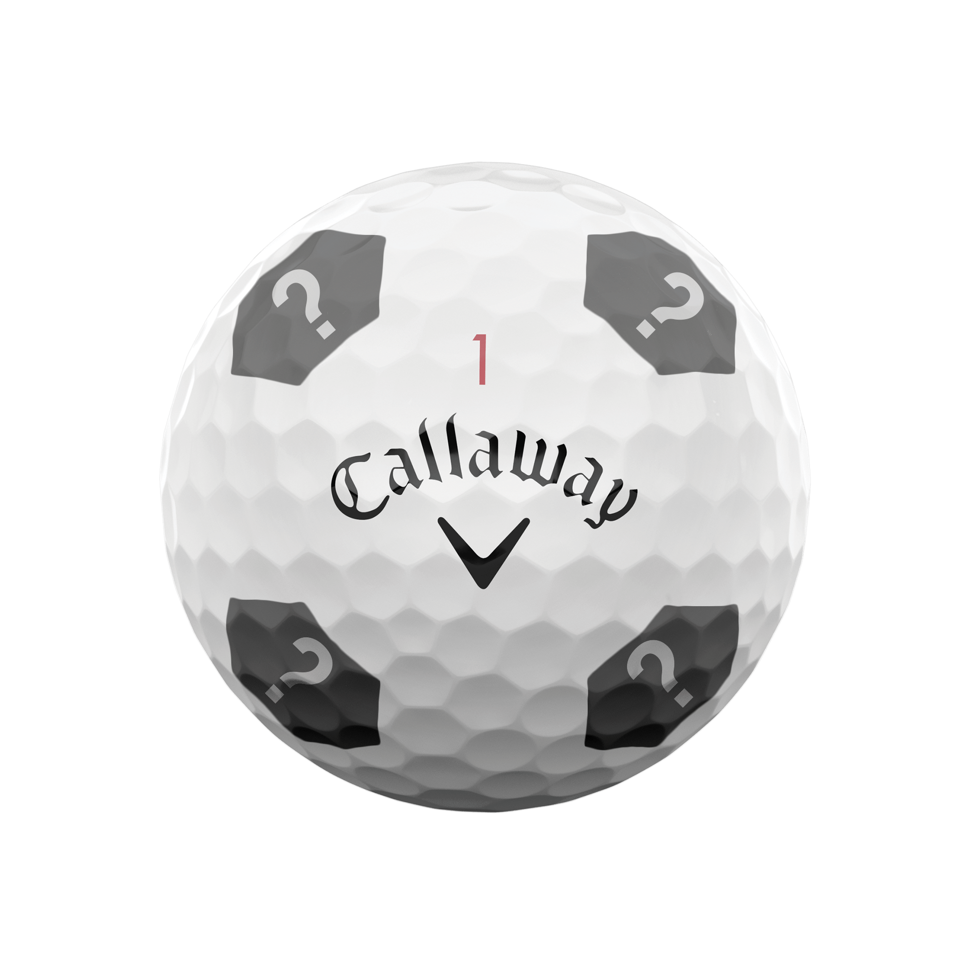 2024 Chrome Tour Logo Overrun Golf Balls image 2