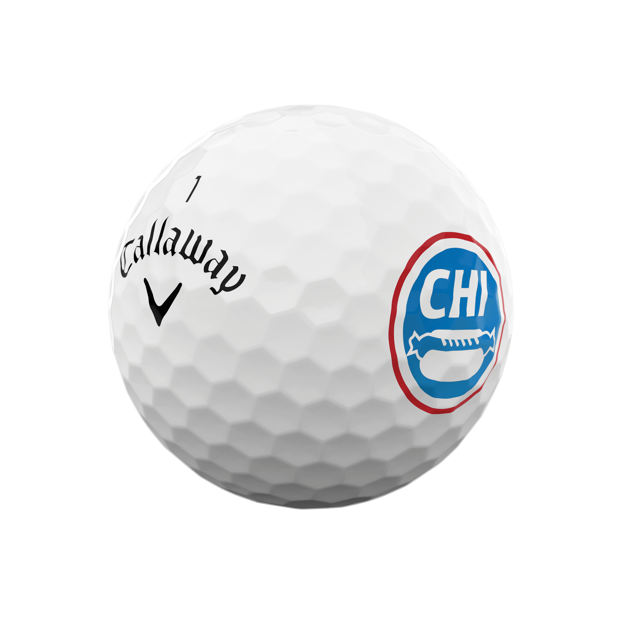Supersoft Geo Collection Chicago Overrun Golf Balls image 2