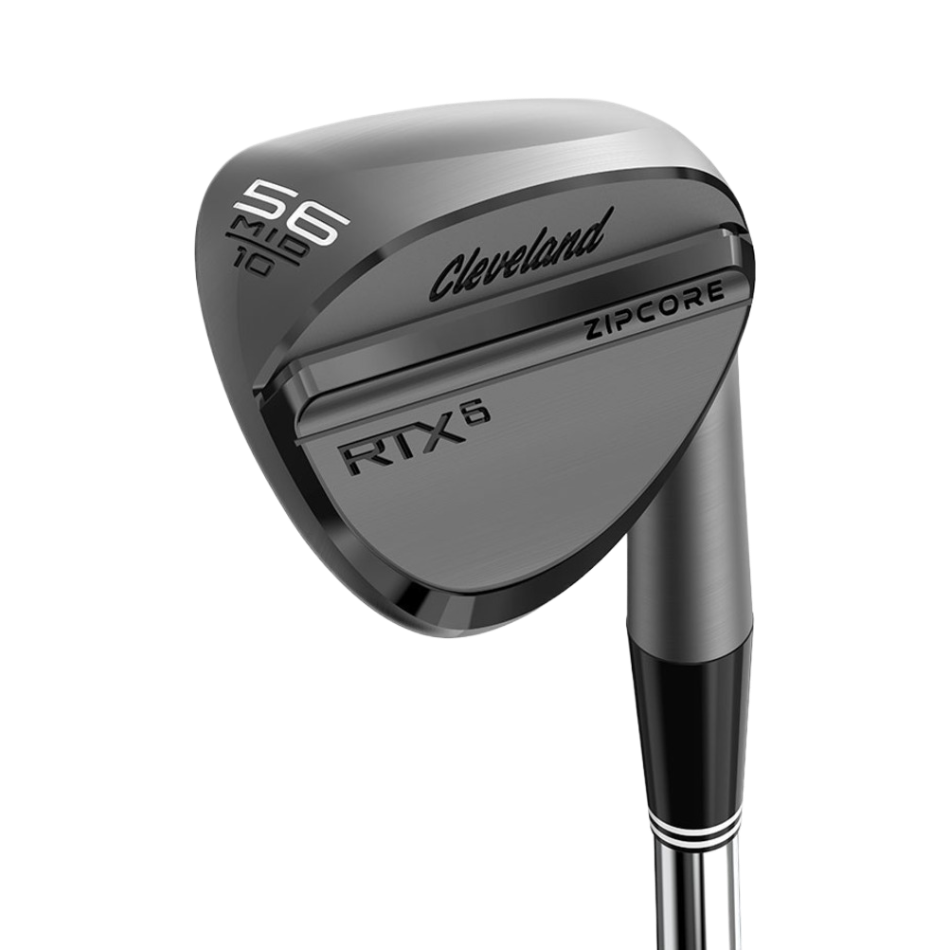 Cleveland RTX-6 ZipCore Black Satin Wedges