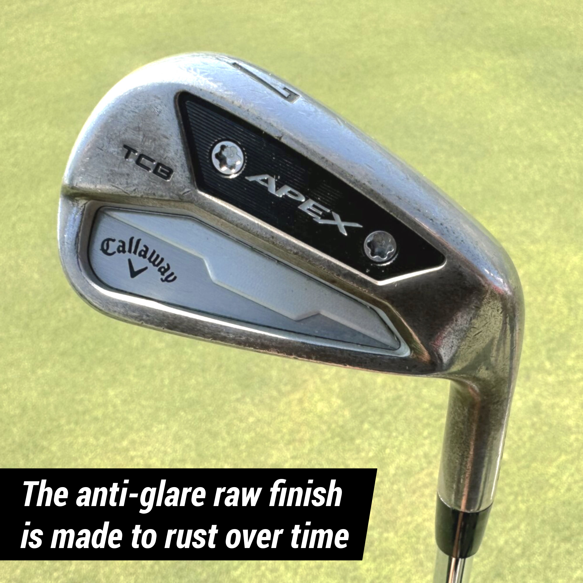 Raw Oil Finish Apex TCB '24 Irons image 4