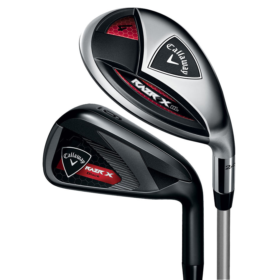 RAZR X Black Irons/RAZR X HL Hybrids Combo Set image 1