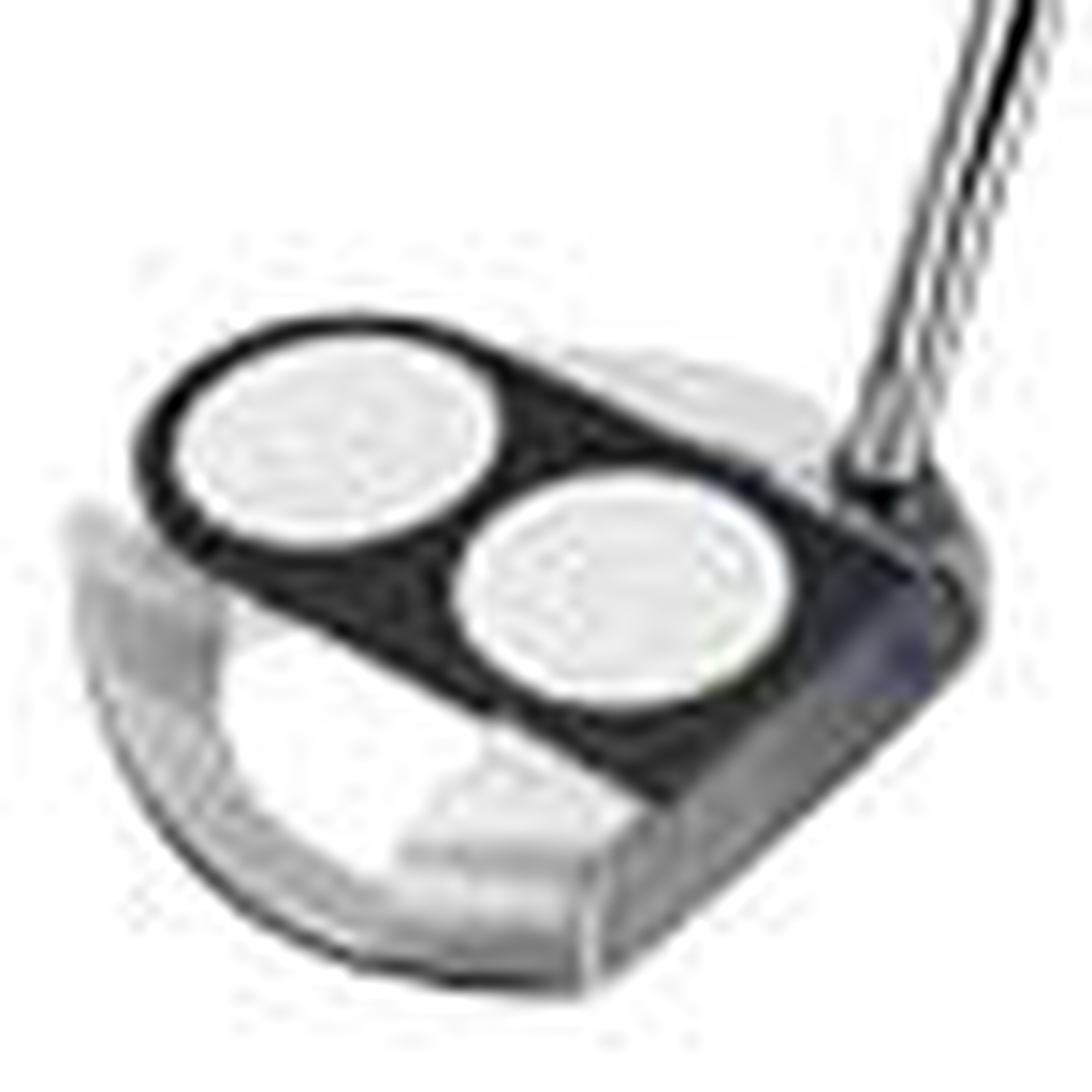 Odyssey Works Versa 2-Ball Fang Putter image 9