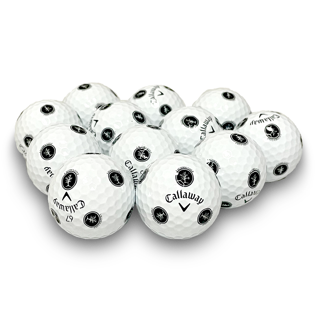Chrome Soft Truvis Personalized Overrun Golf Balls (2018 & 2020) image 1