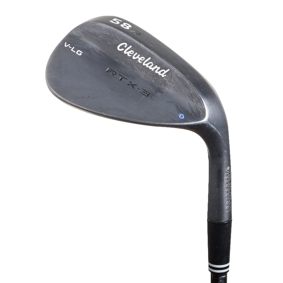 Cleveland RTX-3 Black Satin Wedges image 1