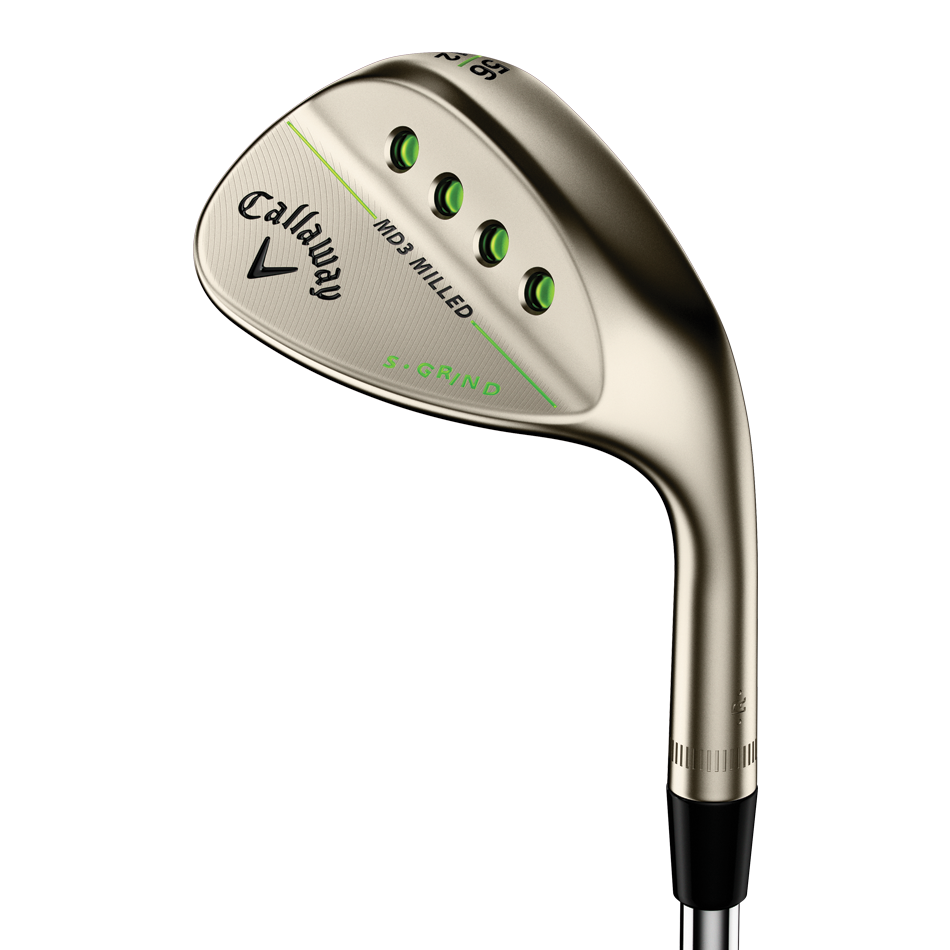 MD3 Milled Gold Nickel Wedges image 1