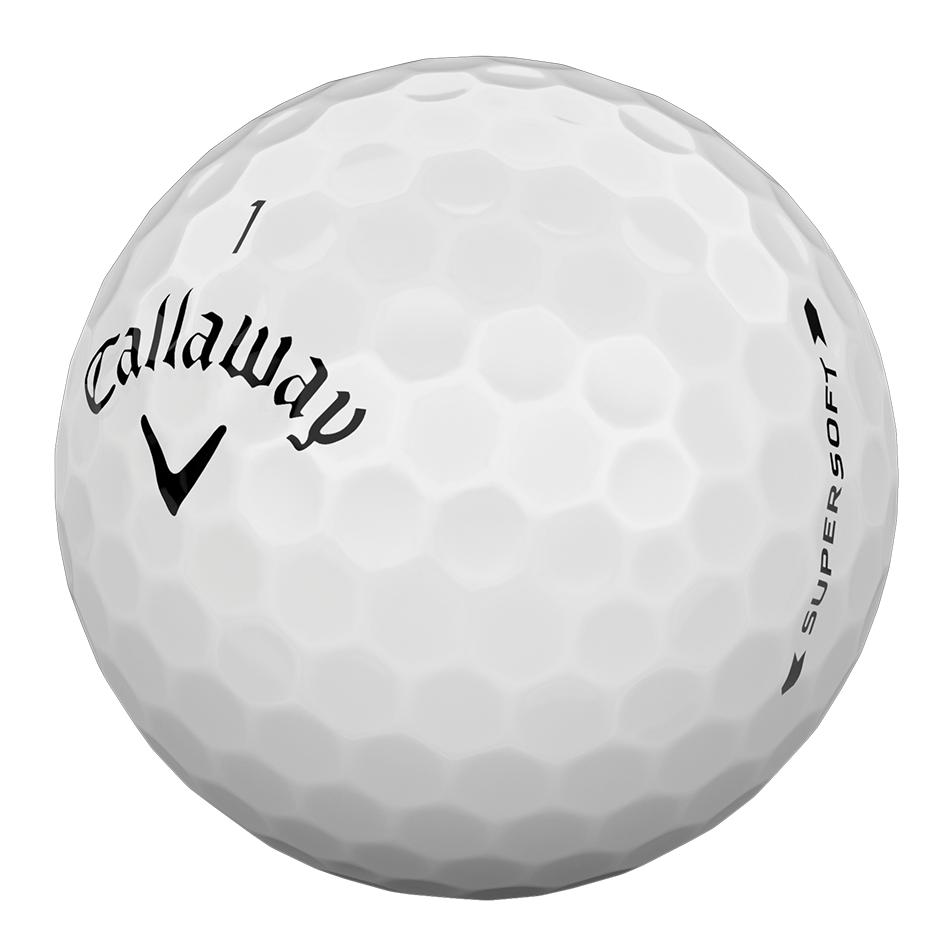 2019 Supersoft Personalized Overrun Golf Balls image 1