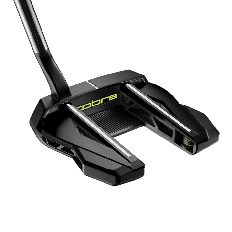 Cobra King 3D Printed Supernova 20 Black Flow Neck Putters image 1