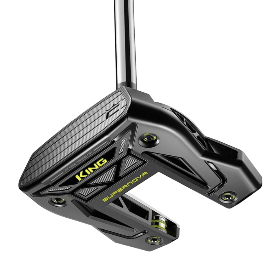 Cobra King 3D Printed Supernova 20 Black Flow Neck Putters image 2